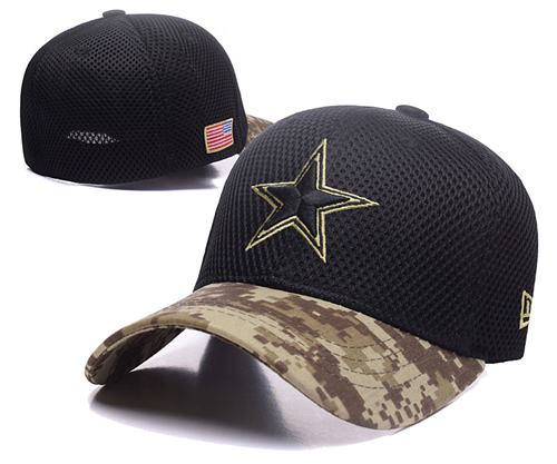 NFL Men's Dallas Cowboys New Era Graphite Salute to Service Sideline 39THIRTY Flex Hat